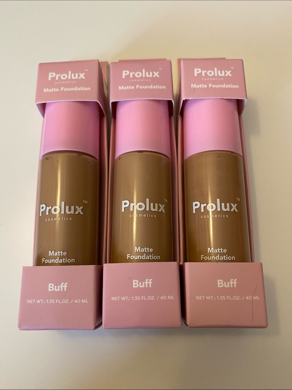 Prolux Matte Foundation BUFF